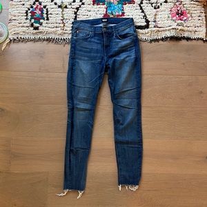 Hudson nico midrise ankle raw hem s.s